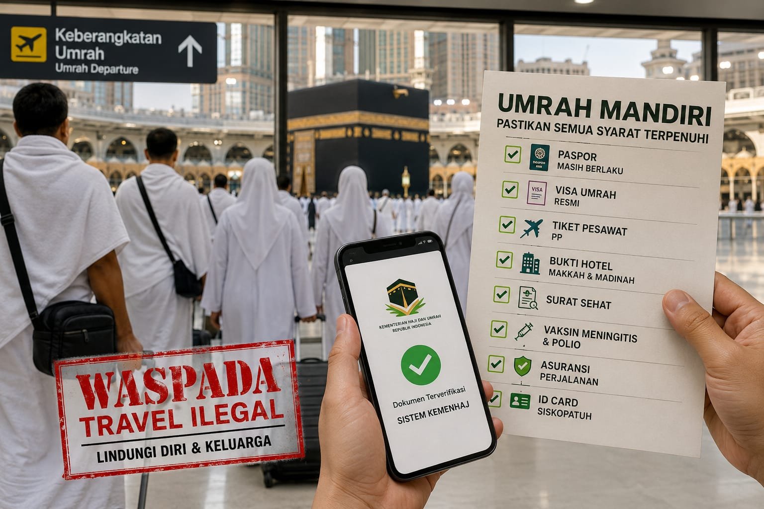 Waspada Umrah Mandiri Berkedok Travel Ilegal, Pemerintah Diminta Perketat Pengawasan