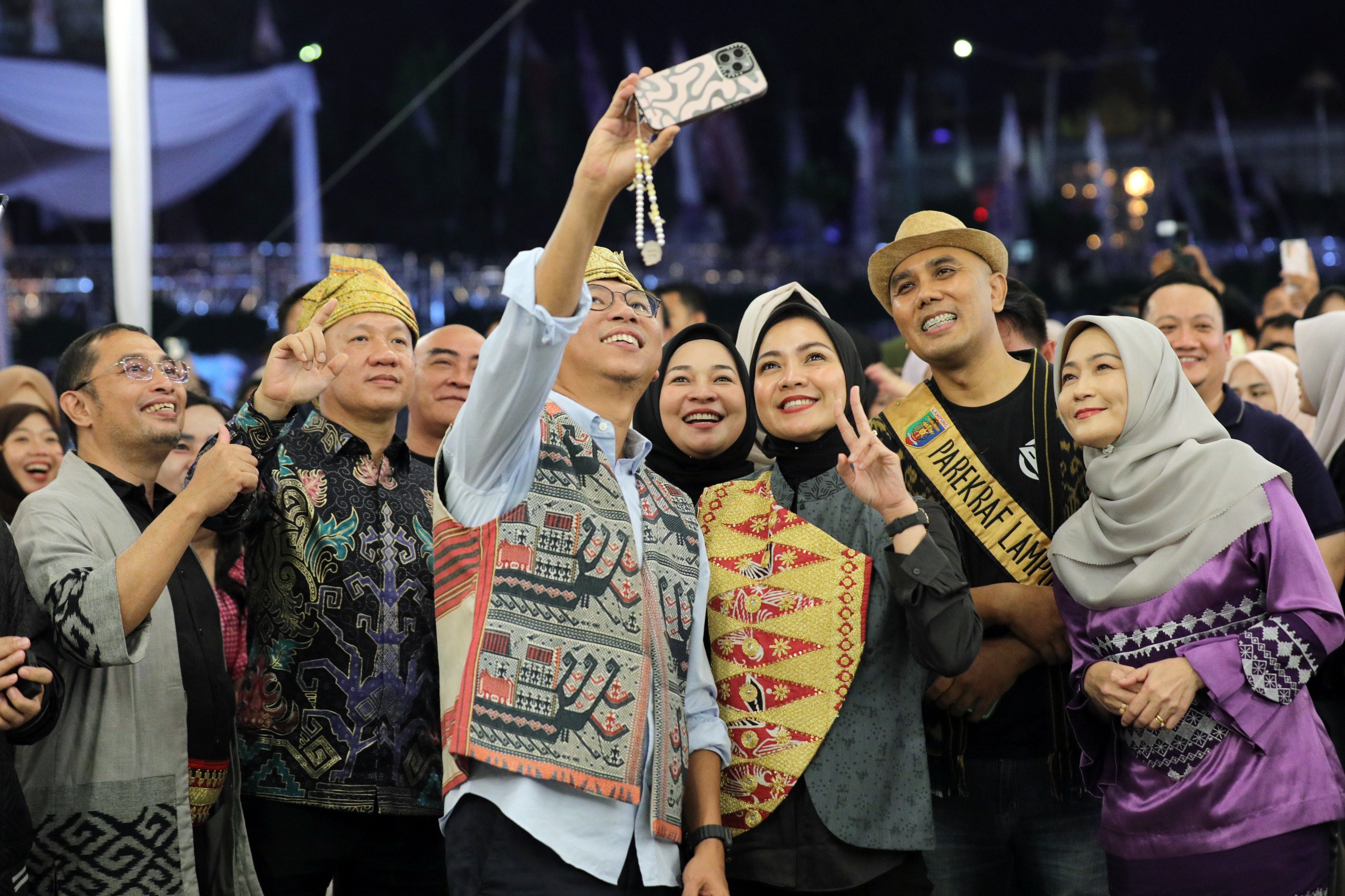 Malam Pesona Kemilau Tutup K-Fest 2025, Sukses Perkenalkan Budaya Dan Ekonomi Kreatif Lampung