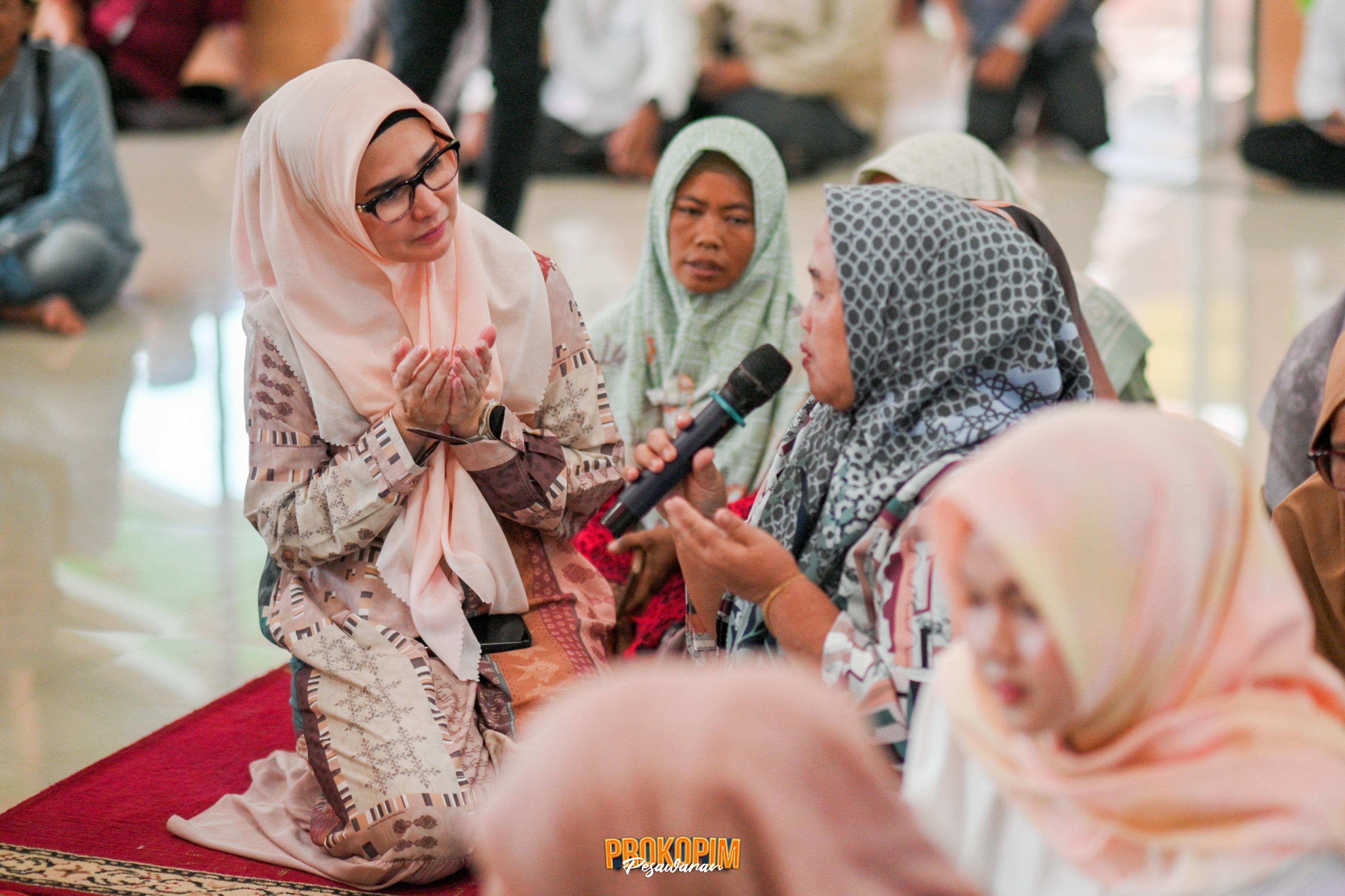 Silaturahmi Ramadhan Sekaligus Peninjauan Pasar Murah Dan Bazar Ramadhan Di Kecamatan Tegineneng