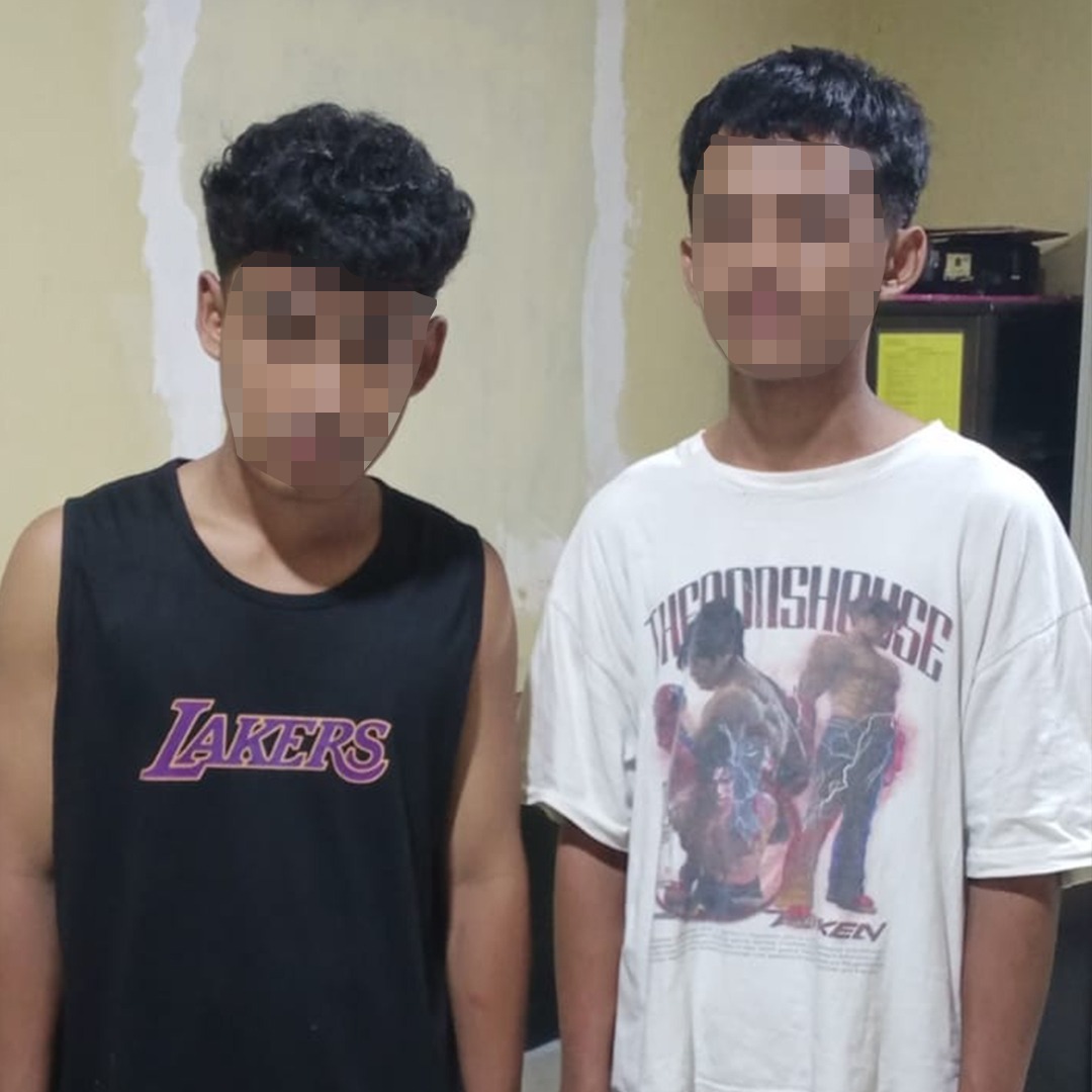Nekat Jadi Pengedar Tembakau Sinte, Dua Remaja Di Bandarlampung Ditangkap