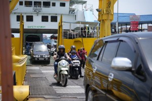 Update Posko Merak-Bakauheni: H-8 Lebaran Masih Terpantau Lengang Dibanding Tahun Lalu