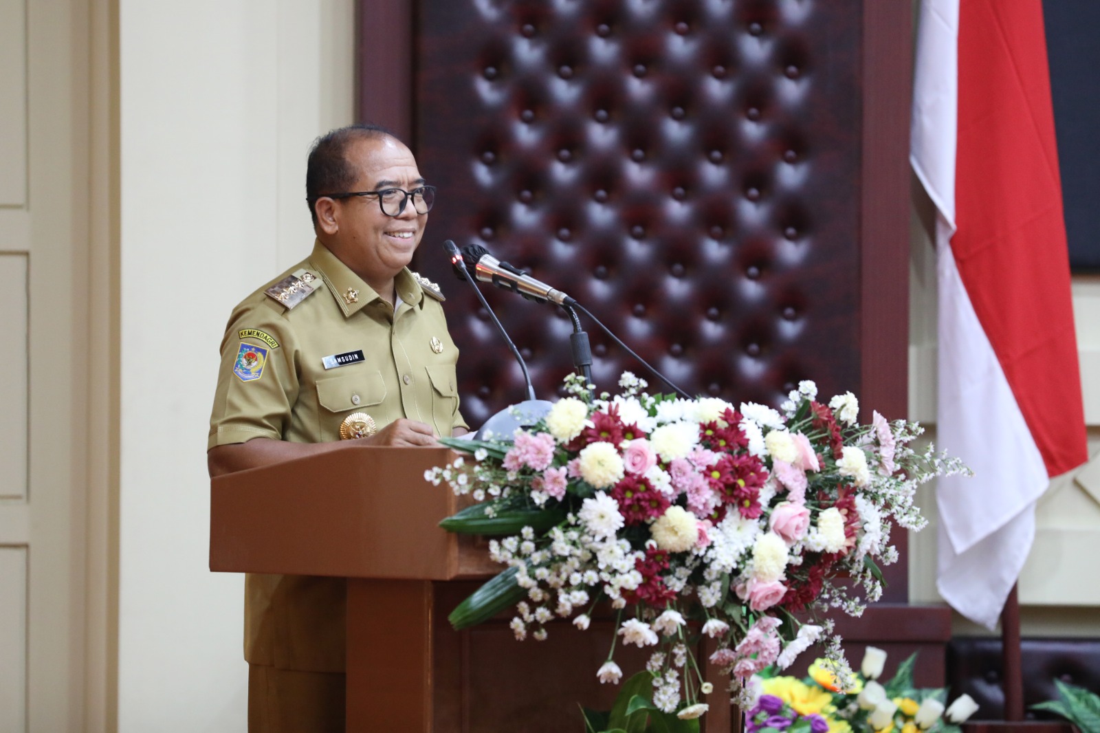 Pj. Gubernur Samsudin Buka Pelatihan Kepemimpinan Nasional Angkatan XIX