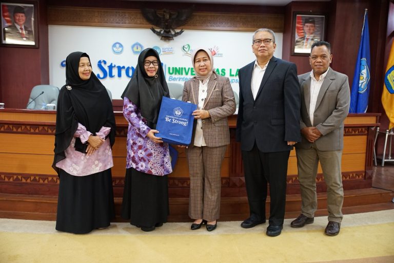 Unila Terima Kunjungan Universitas Baturaja Bahas Sistem Penjaminan Mutu Internal