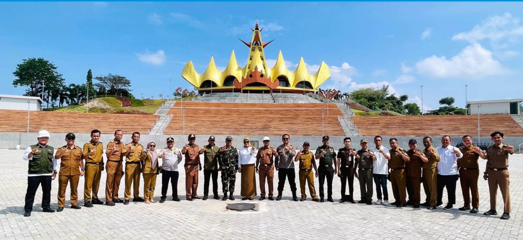 Bangkitkan Nasionalisme! Pemkab Lampung Selatan Siapkan Upacara 17 Agustus Paling Ikonik Di Menara Siger