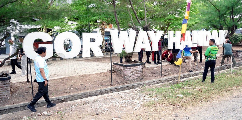 Sambut MTQ Ke-53 Lampung, Gema HELAU Tata Lingkungan GWH Kalianda