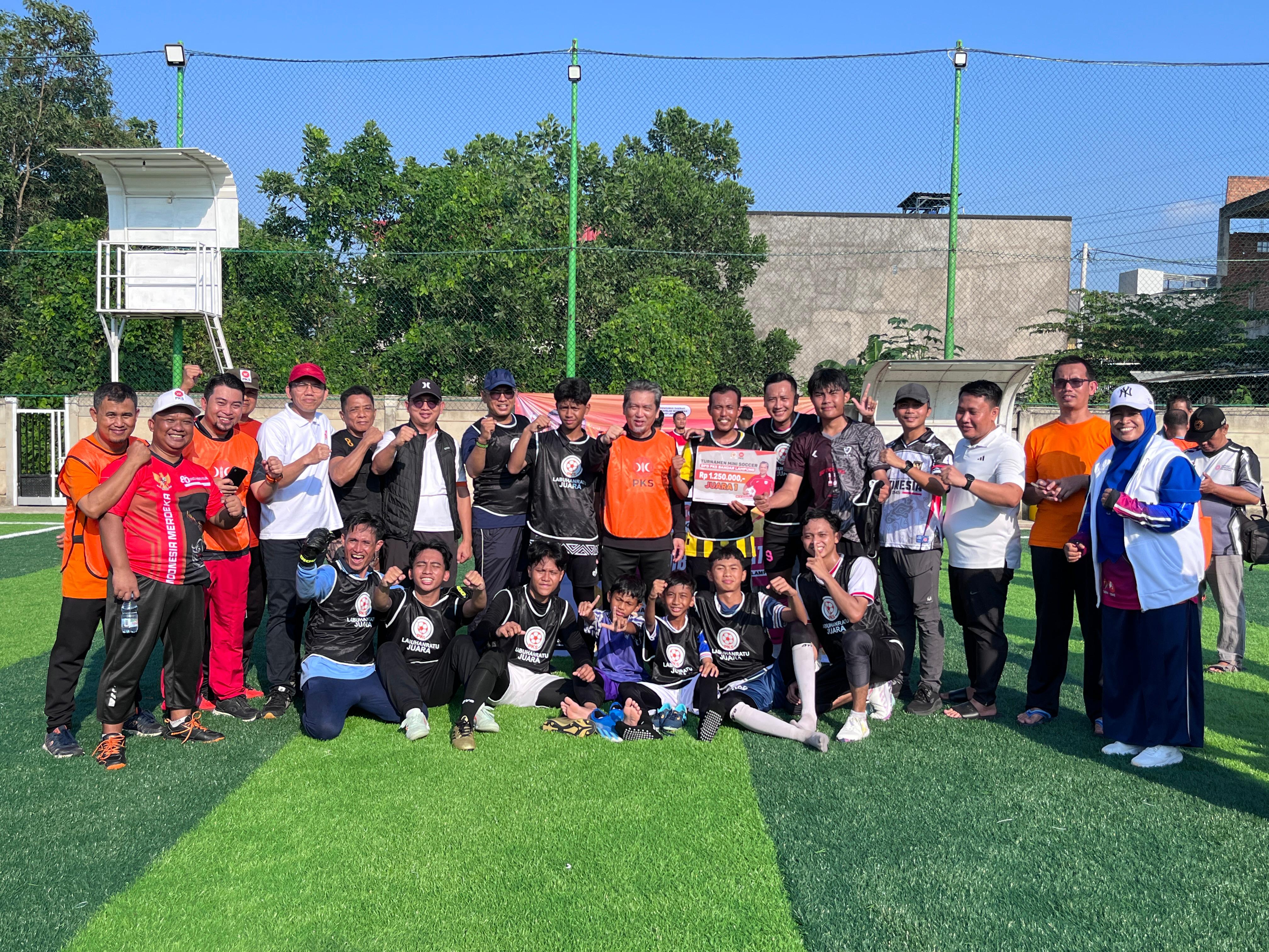 PKS Labuhanratu Juara Turnamen Mini Soccer, Ketua DPC PKS Labuhanratu: Kemenangan, Syukur, Dan Regenerasi Kader