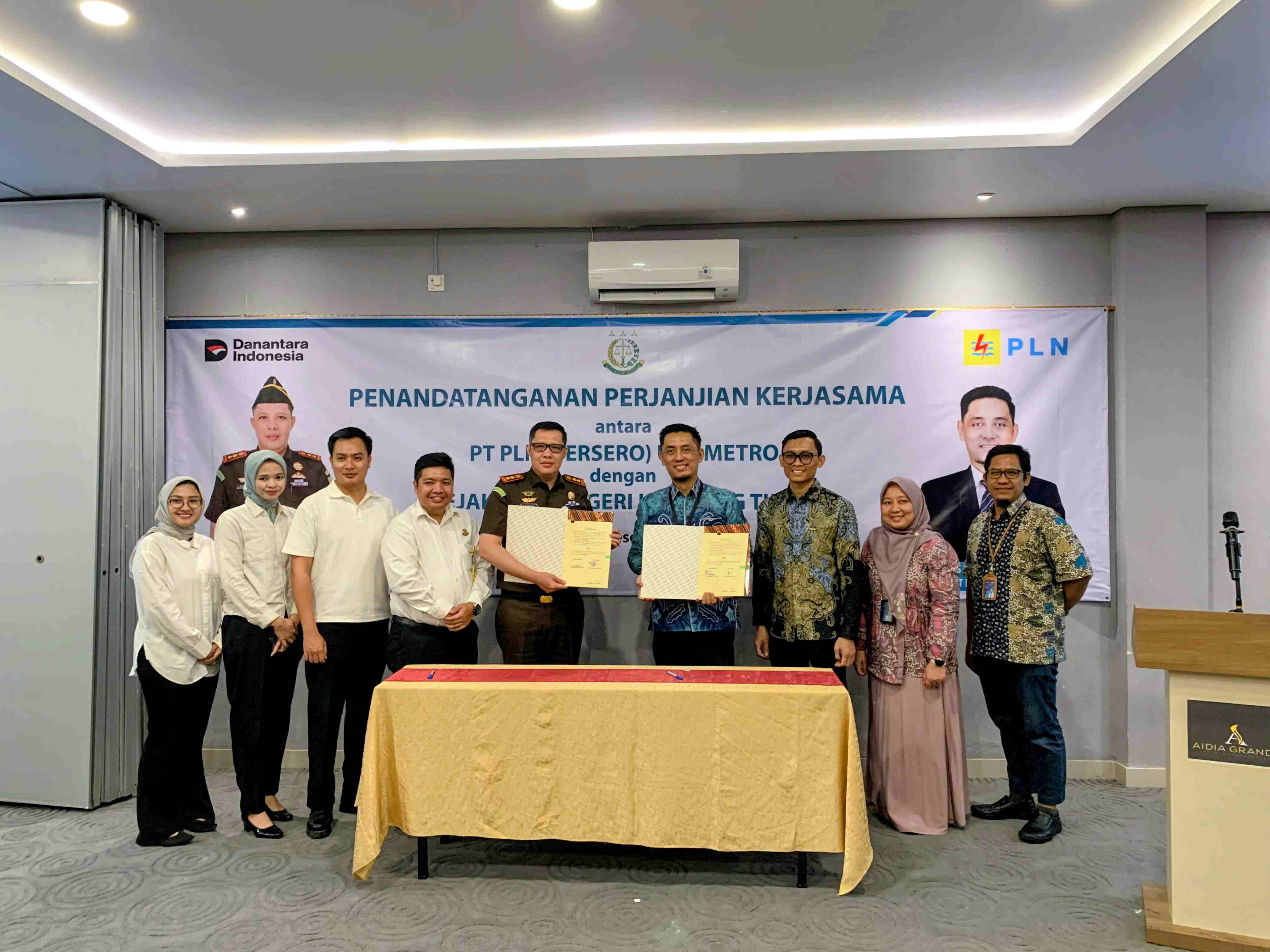 Gandeng Kejari Lamtim, PLN UP3 Metro Perkuat Sinergi Penegakan Hukum Dan Pengamanan Aset