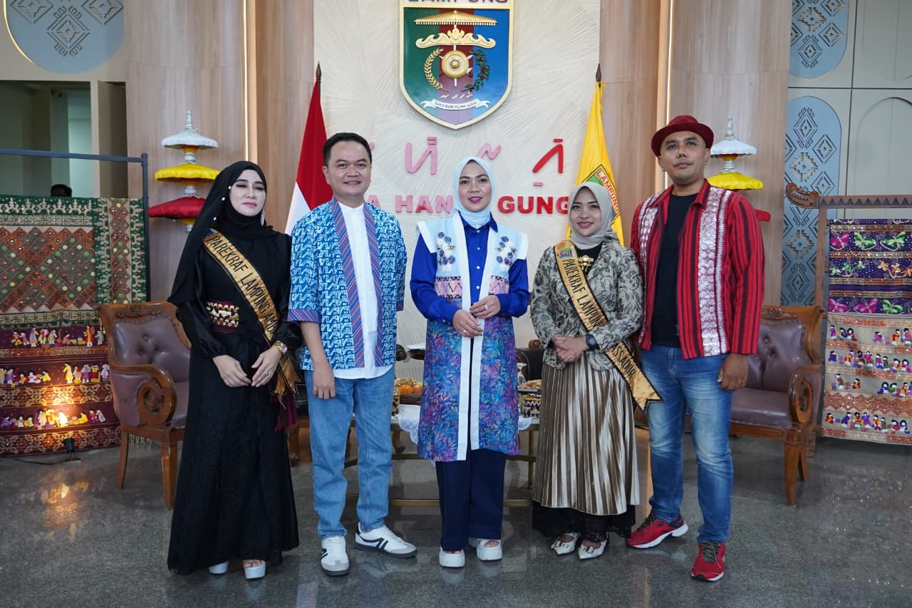 Pemprov Lampung Dan Dekranasda Gelar Pra-Event Kriya Jemari 2025 Bersama Pegiat Media Sosial