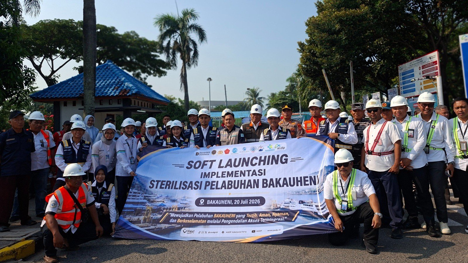 Sterilisasi Pelabuhan Perkuat Keselamatan Dan Modernisasi Layanan Penyeberangan