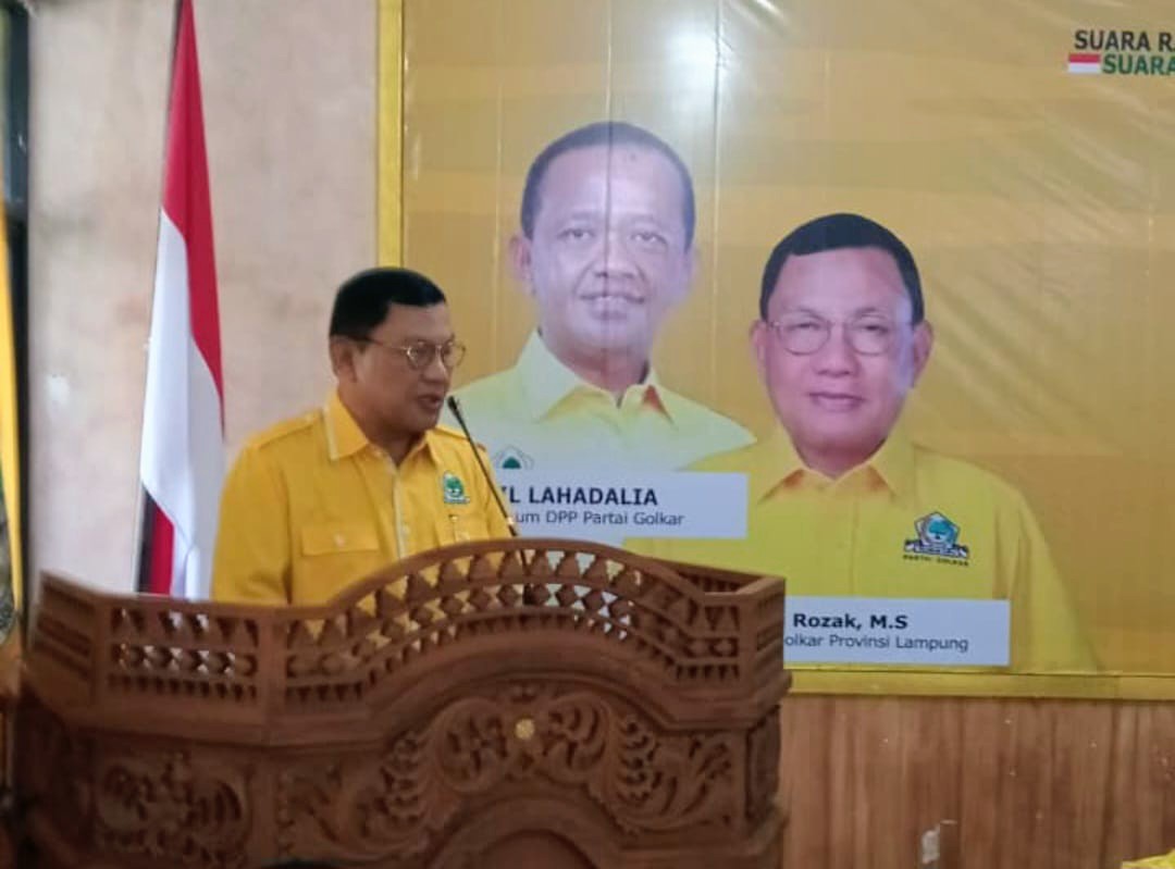 Ketua AMPG Lampung Darlian Pone Gelar Diklat Kader Muda Partai Golkar 2025