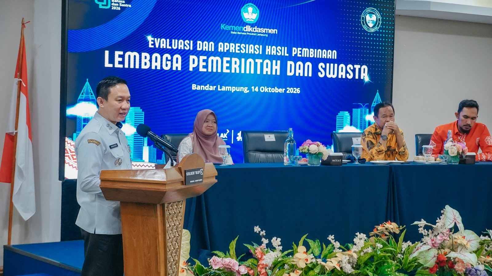 Pemprov Lampung Dorong Pengutamaan Bahasa Indonesia Dan Pelestarian Bahasa Daerah