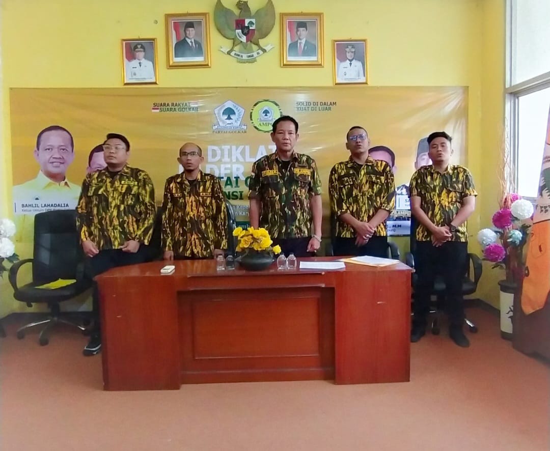 PD AMPG Provinsi Lampung Sukses Gelar Diklat Kader Muda Partai Golkar Gelombang 1 Susulan Tahun 2025