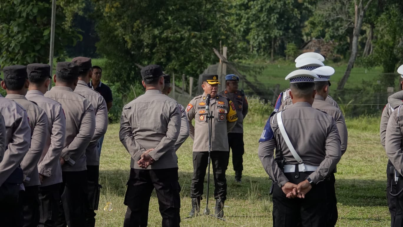 Amankan Aksi Damai Ormas DPD Grib Jaya, Ratusan Aparat Gabungan TNI-Polri Di Turunkan