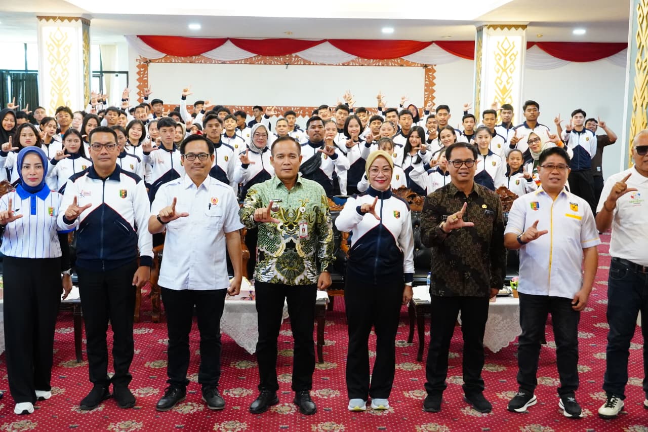 Pelepasan Kontingen POPNAS Dan PEPARPENAS 2025, Lampung Menuju Prestasi Nasional