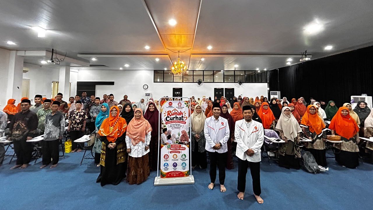 Perkokoh Ketahanan Keluarga, BIPEKA PKS Lampung Gelar Pelatihan Konsultan Dan Launching Rumah Curhat