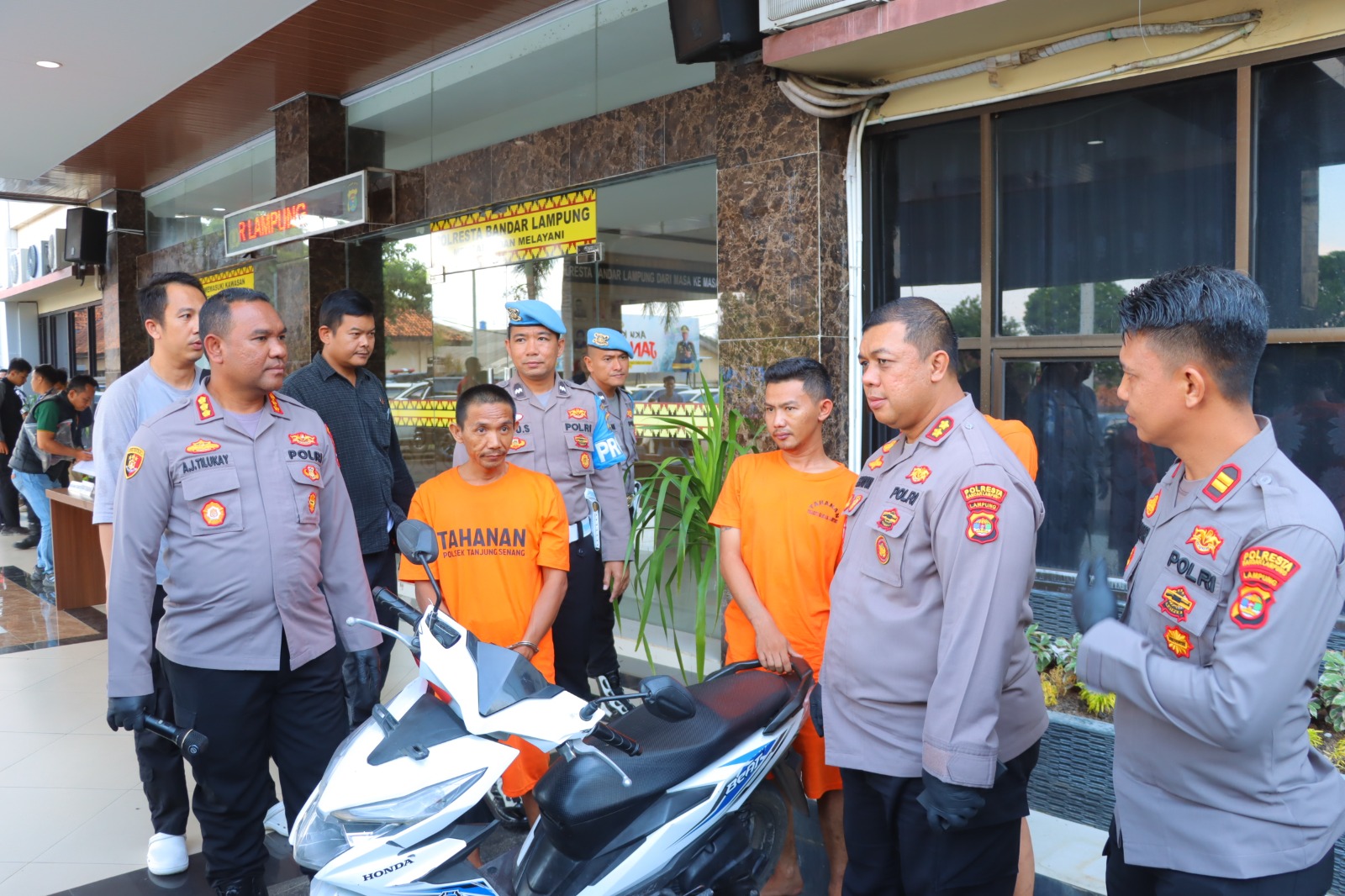Curi Motor Demi Rayakan Ultah, Dua Pemuda Di Bandar Lampung Ditangkap Polisi