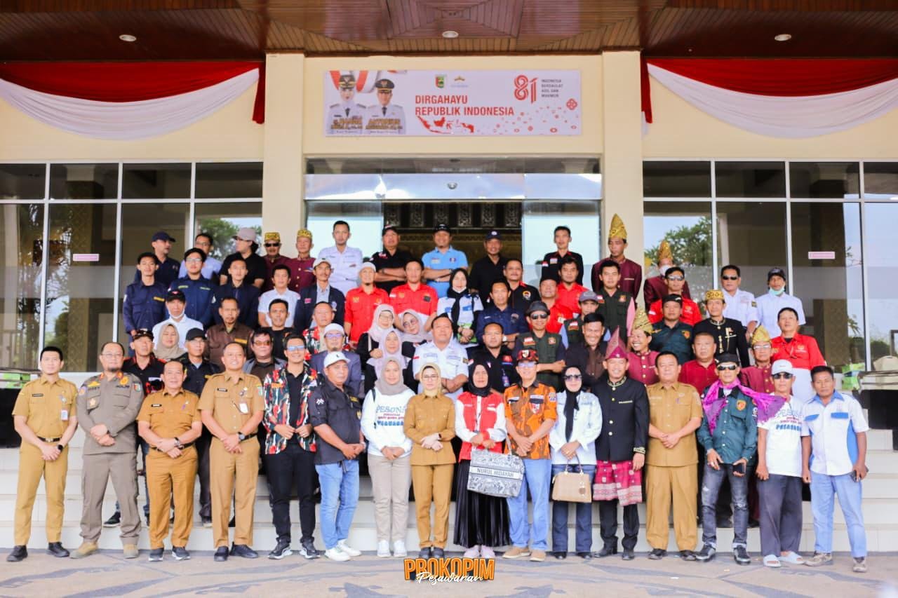 Dapat Dukungan Tokoh Adat Hingga Pers, Bupati Nanda Ajak Warga Bersatu Bangun Pesawaran