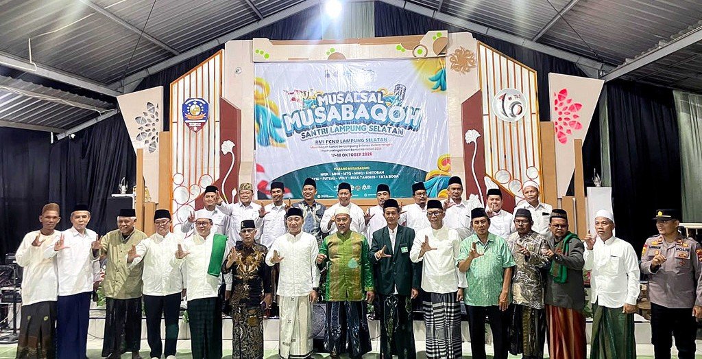 Musalsal I Lampung Selatan, Wabup Syaiful Tekankan Ilmu Dan Akhlak Bagi Santri Di Era Digital
