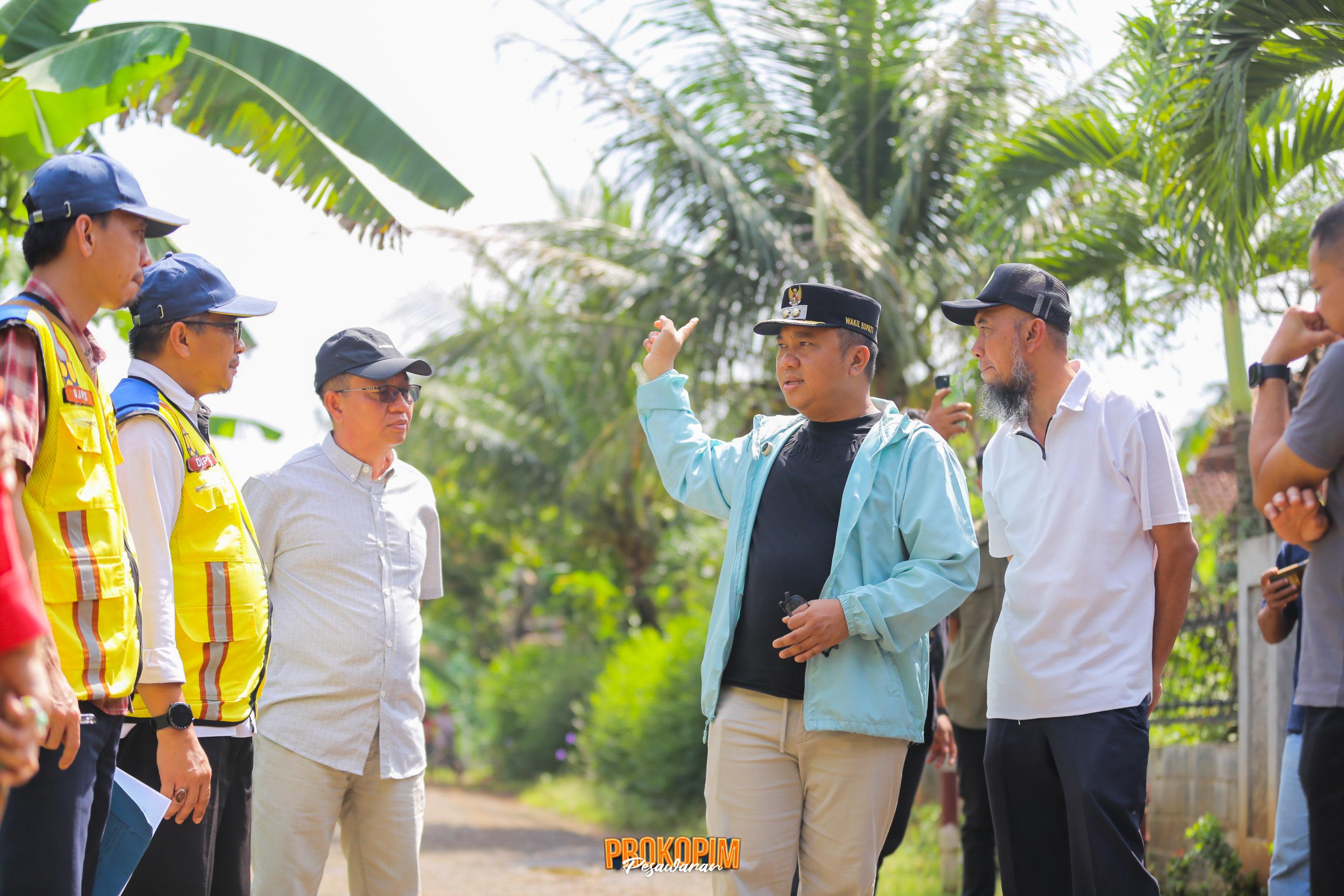 Wabup Pesawaran Dampingi Tim Kementerian PUPR Tinjau Calon Lokasi Sekolah Rakyat