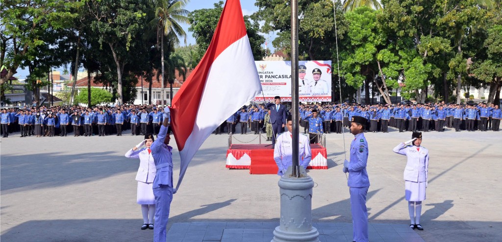 Wabup Syaiful Tegaskan Kebijakan Publik Harus Berpihak Ke Rakyat Kecil Di Harlah Pancasila 2026