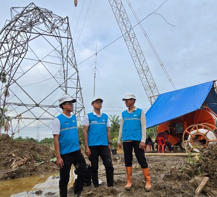 Perbaikan Tower Dan Jaringan Transmisi Rampung, Sistem Kelistrikan Aceh Kembali Terhubung