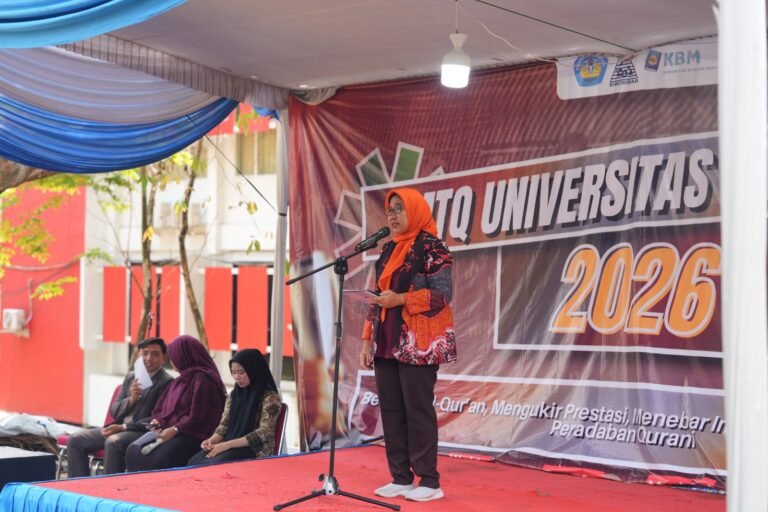Rektor Buka Gelaran MTQ Ke-II Unila Dan Lepas Tim KMI Expo 2026