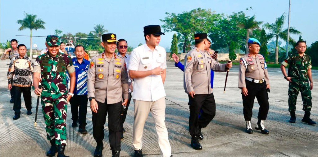 Kunker Ke Lampung Selatan, Kapolda Lampung Disambut Langsung Bupati Radityo Egi Pratama