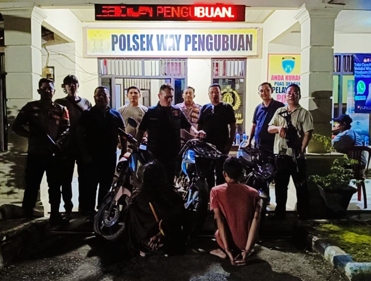 Jejak Sandal Jepit Dan CCTV Bongkar Aksi Pencuri Motor Di Lampung Tengah