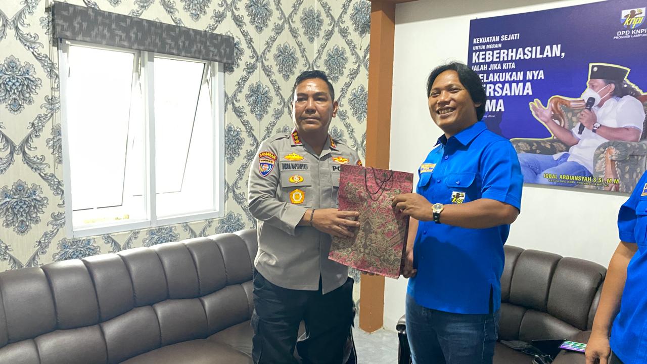 Polda Lampung Gandeng KNPI Berantas Judi Online Dan BBM Ilegal