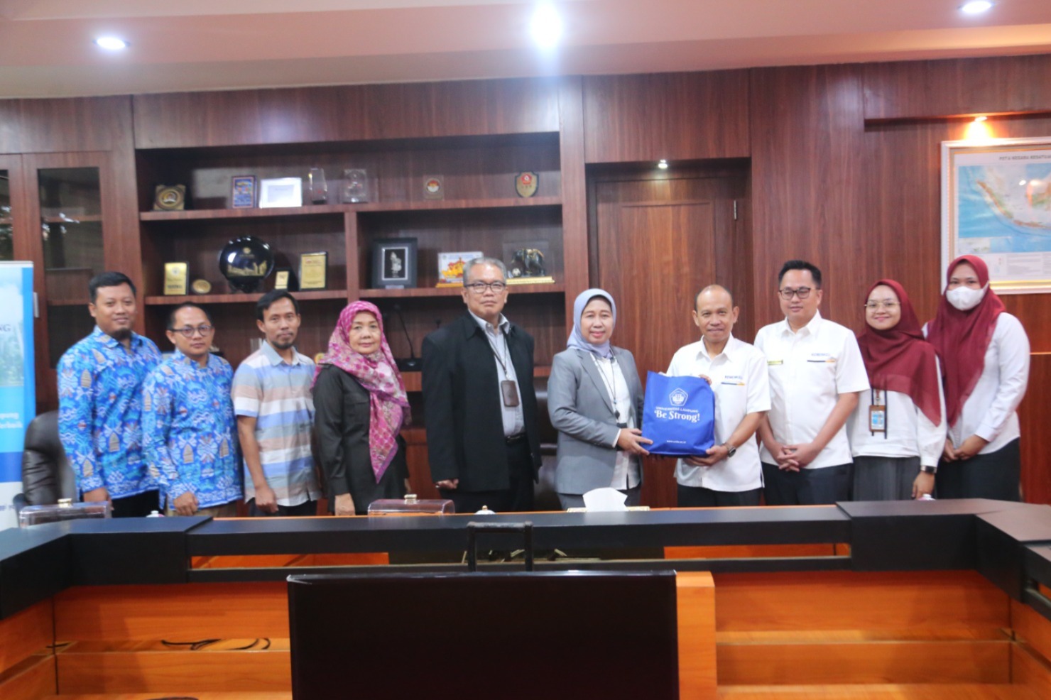 Rektor Terima Kunjungan Kepala KPPN Bandar Lampung