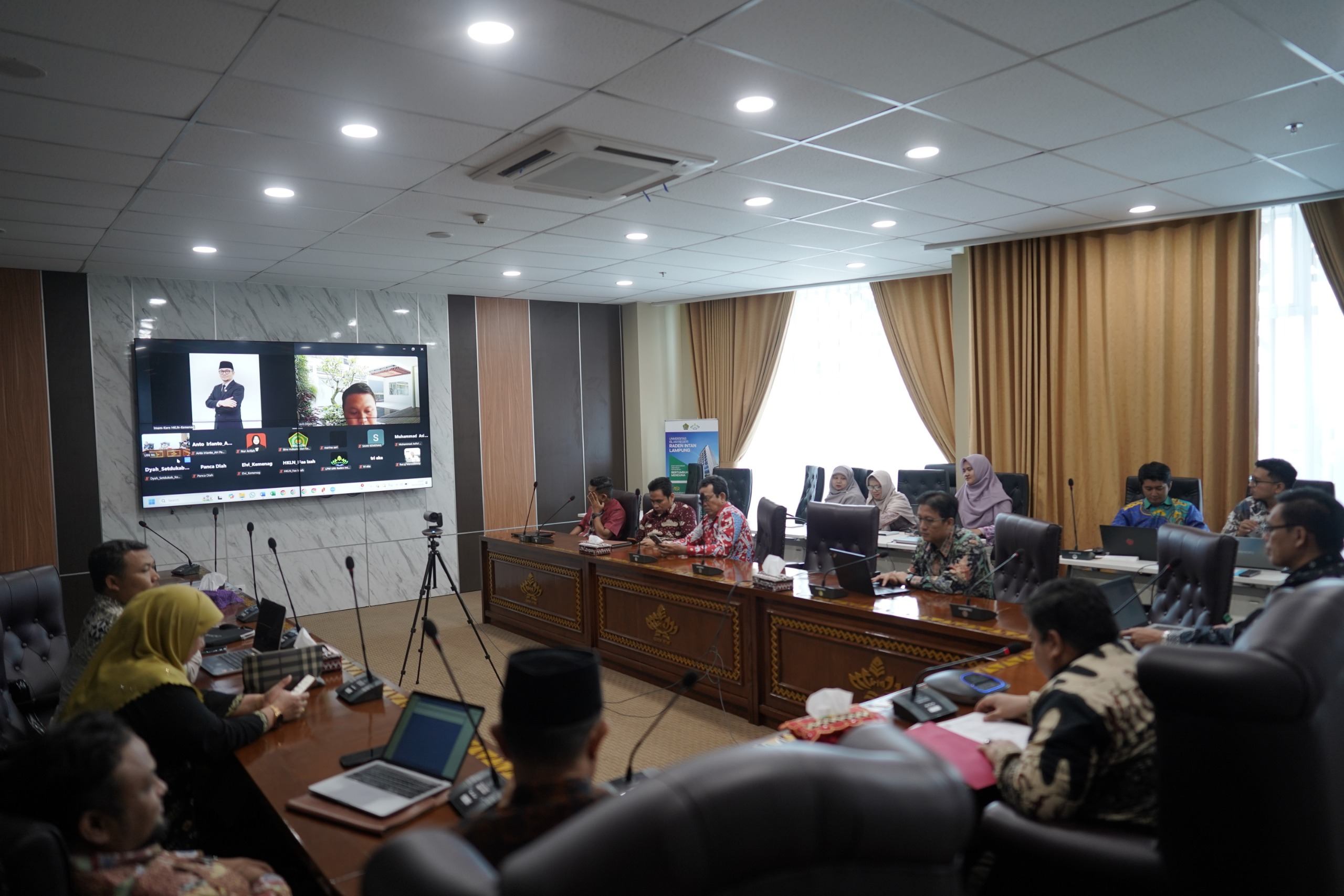 UIN Raden Intan Lampung Harmonisasikan Rancangan Statuta Terbaru Dengan Sejumlah Kementerian