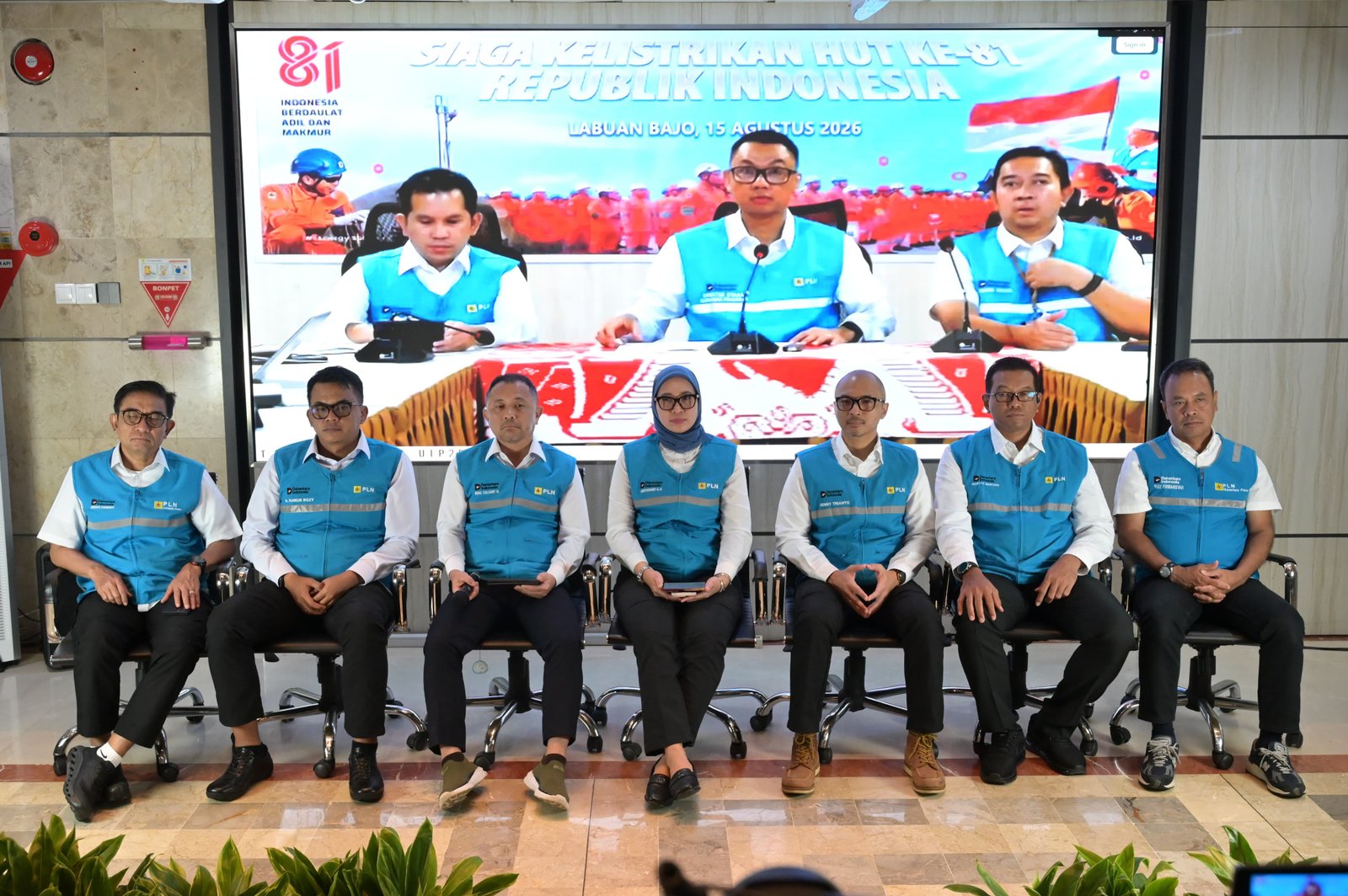 Dirut PLN Kawal Langsung Kelistrikan Nasional Jelang HUT Ke-81 Kemerdekaan RI Dari Posko NTT