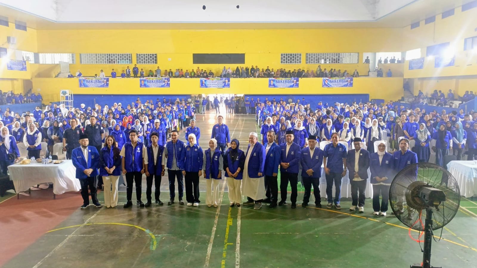 Gelora Relawan PAN Bandar Lampung Guncang Gedung Sumpah Pemuda