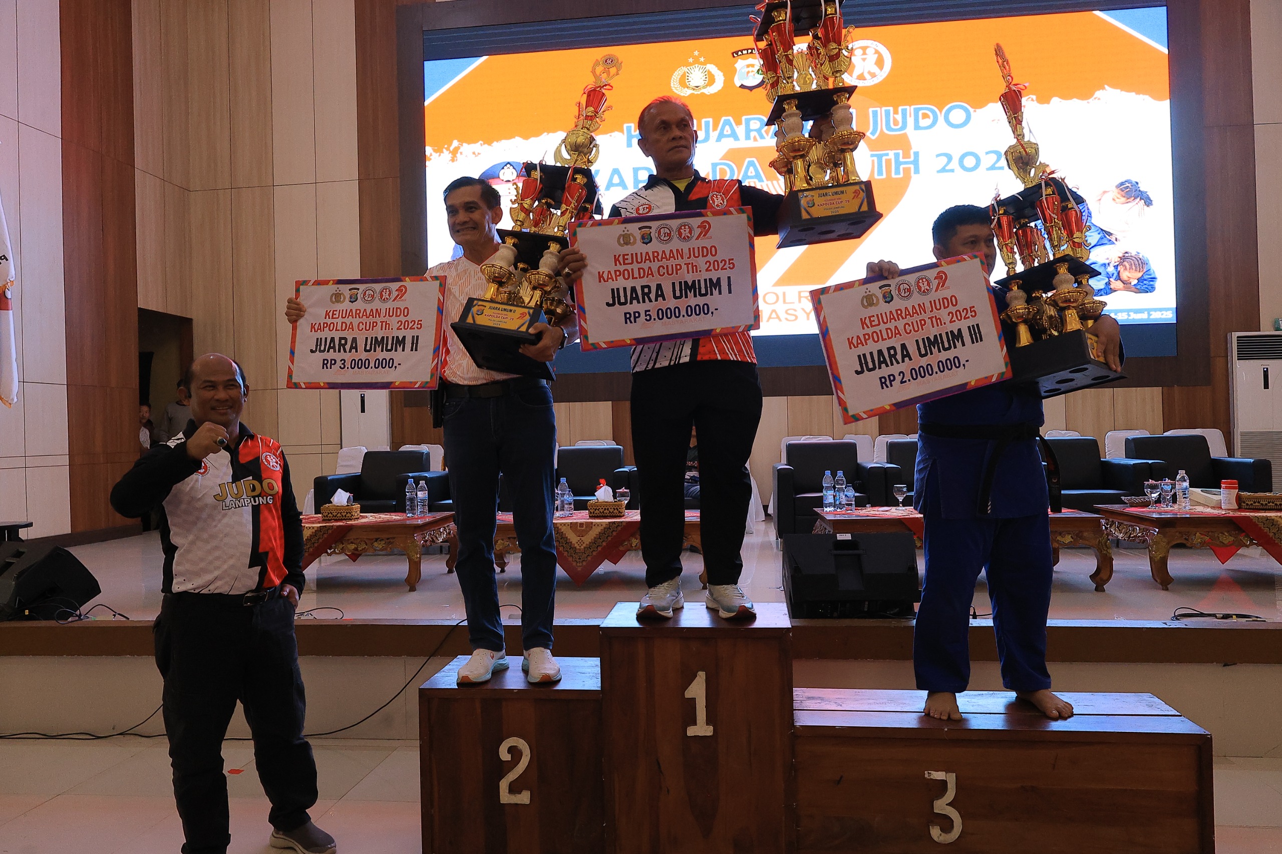 Polda Lampung Gelar Kejuaraan Judo 