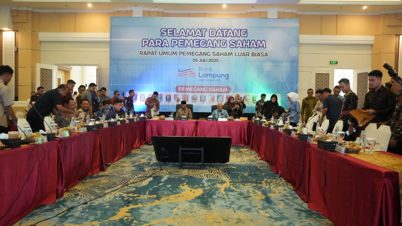 Muhammad Firsada  Ditetapkan Sebagai Komisaris Utama Bank Lampung Dalam RUPS - LB Bank Lampung