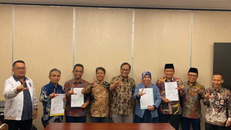 LP2M UIN RIL Teken Kerja Sama Dengan Puspenma Kemenag RI