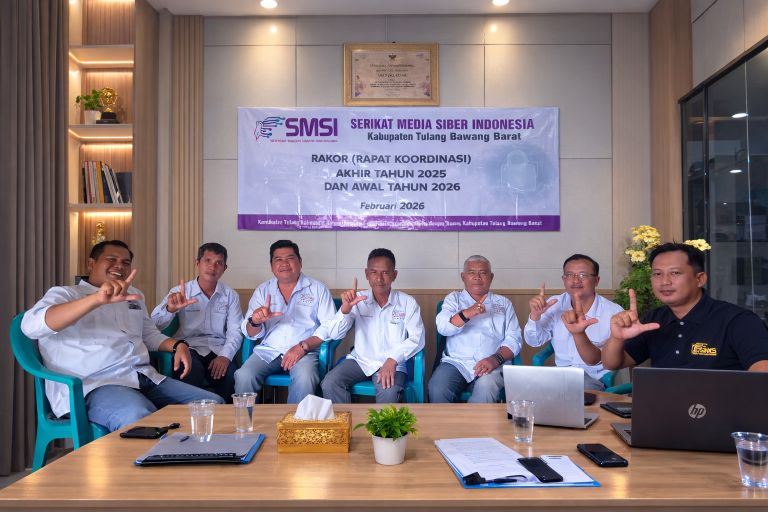 Menyongsong Muscab 2026, SMSI Tubaba Perkuat Soliditas Dari Sekretariat Sederhana