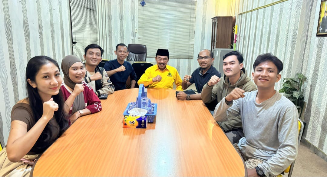 Ketua Harian DPD Partai Golkar Lampung Riza Mirhardi Lepas Keberangkatan Kader Ikuti Diklat PP AMPG