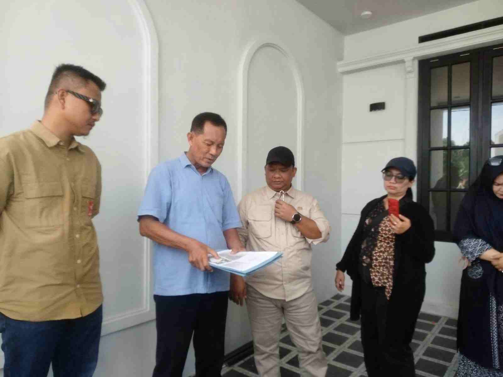 Komisi III DPRD Kota Bandar Lampung Gelar Inspeksi Mendadak (SIDAK) Perumahan Arana Residence Sukabumi