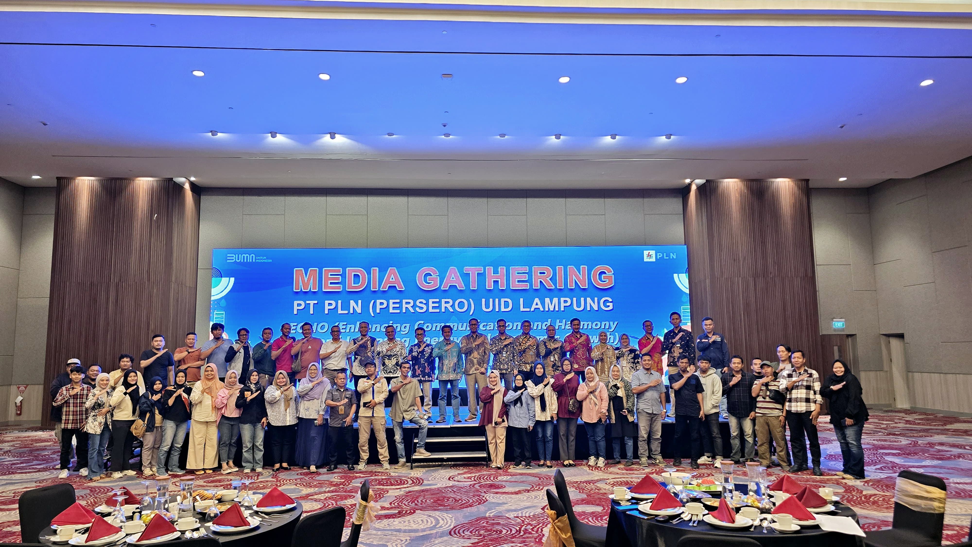 Gelar Media Gathering, PLN UID Lampung Mantapkan Kesiapsiagaan Kelistrikan Nataru 2025