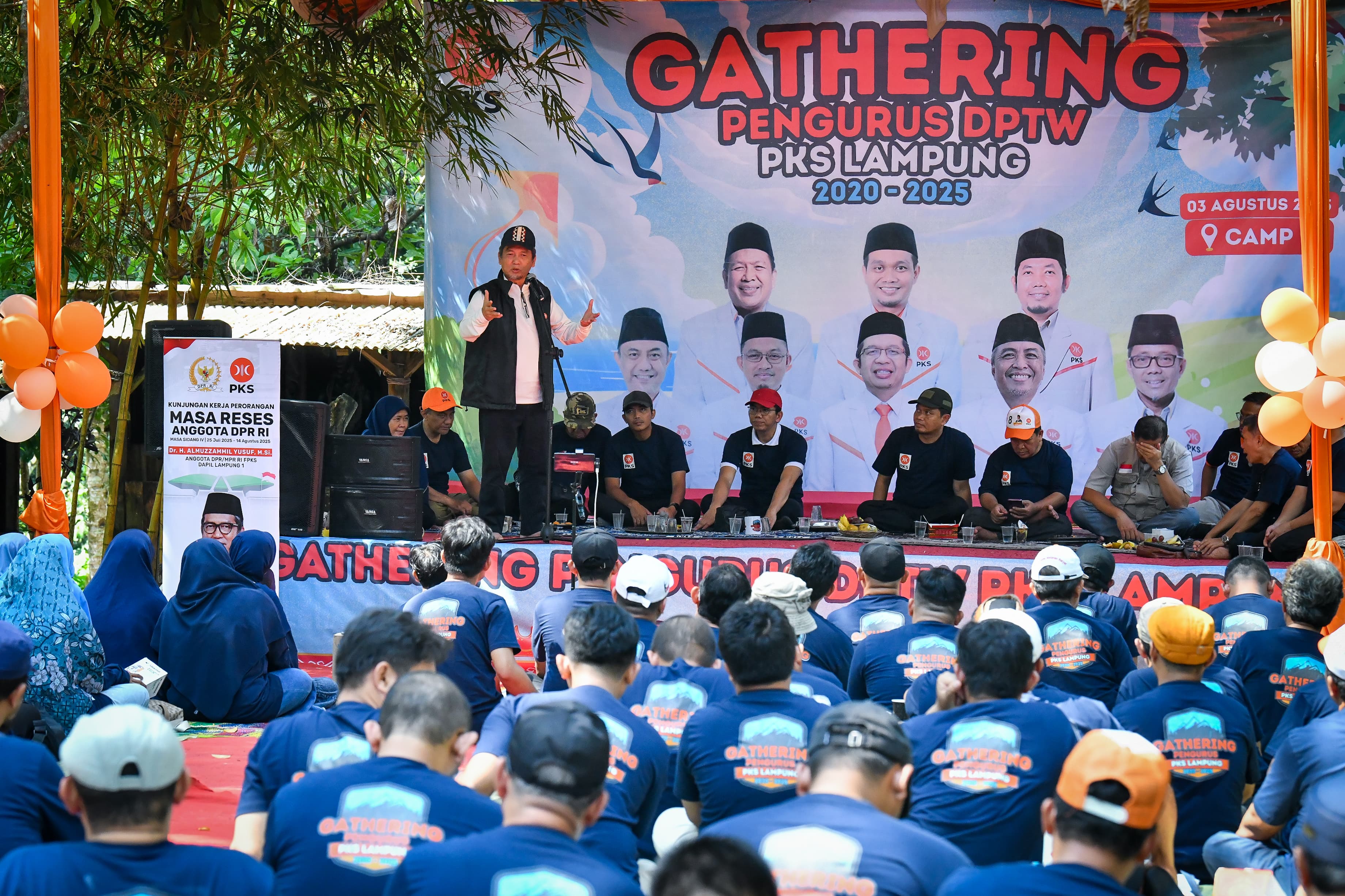 PKS Lampung Gelar Gathering Pengurus DPTW 2020–2025, Apresiasi Perjuangan Dan Estafet Kepemimpinan