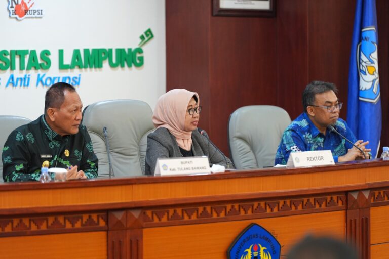 Unila – Pemkab Tuba MoU Peningkatan SDM Dan Pembangunan Daerah
