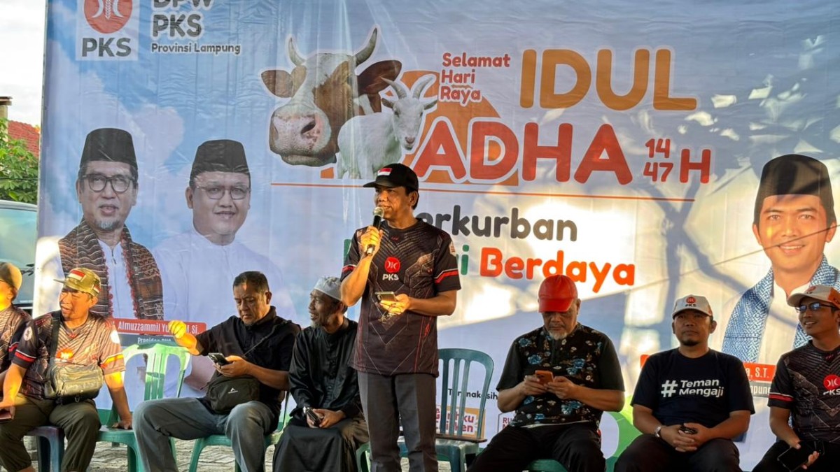 DPW PKS Lampung Salurkan 17.400 Paket Daging Qurban, Wujudkan Semangat Berbagi Hingga Pelosok Daerah
