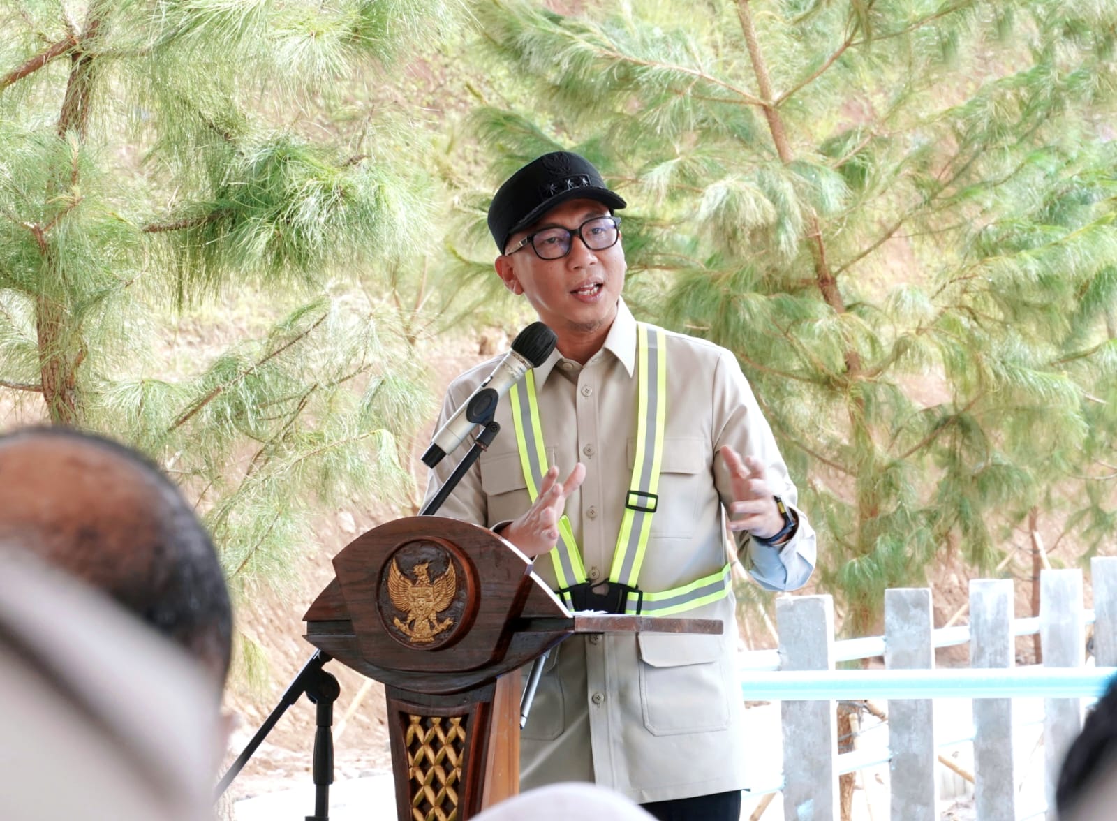 Gubernur Lampung Resmikan Embung Kemiling, Perkuat Pengendalian Banjir Dan Konservasi Air