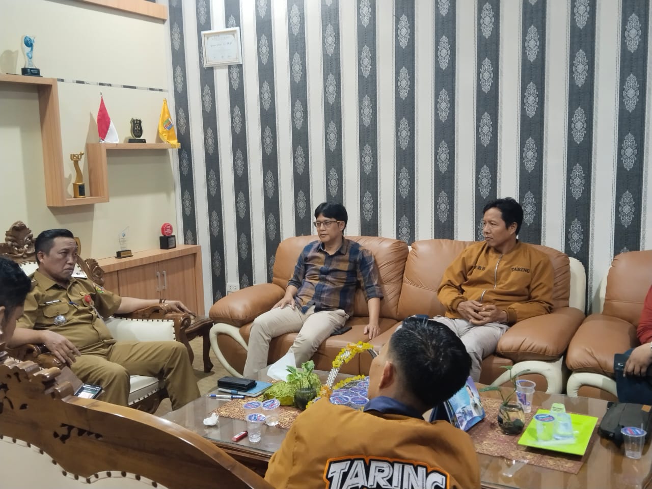 Taring Dan Diskominfotik Lampung Komitmen Bangun Jurnalisme Berkualitas