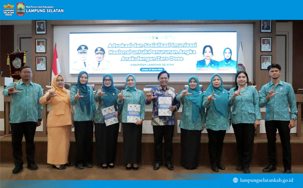 Lampung Selatan Jadi Pilot Project Imunisasi Zero Dose, 4.967 Anak Disasar Di 28 Puskesmas
