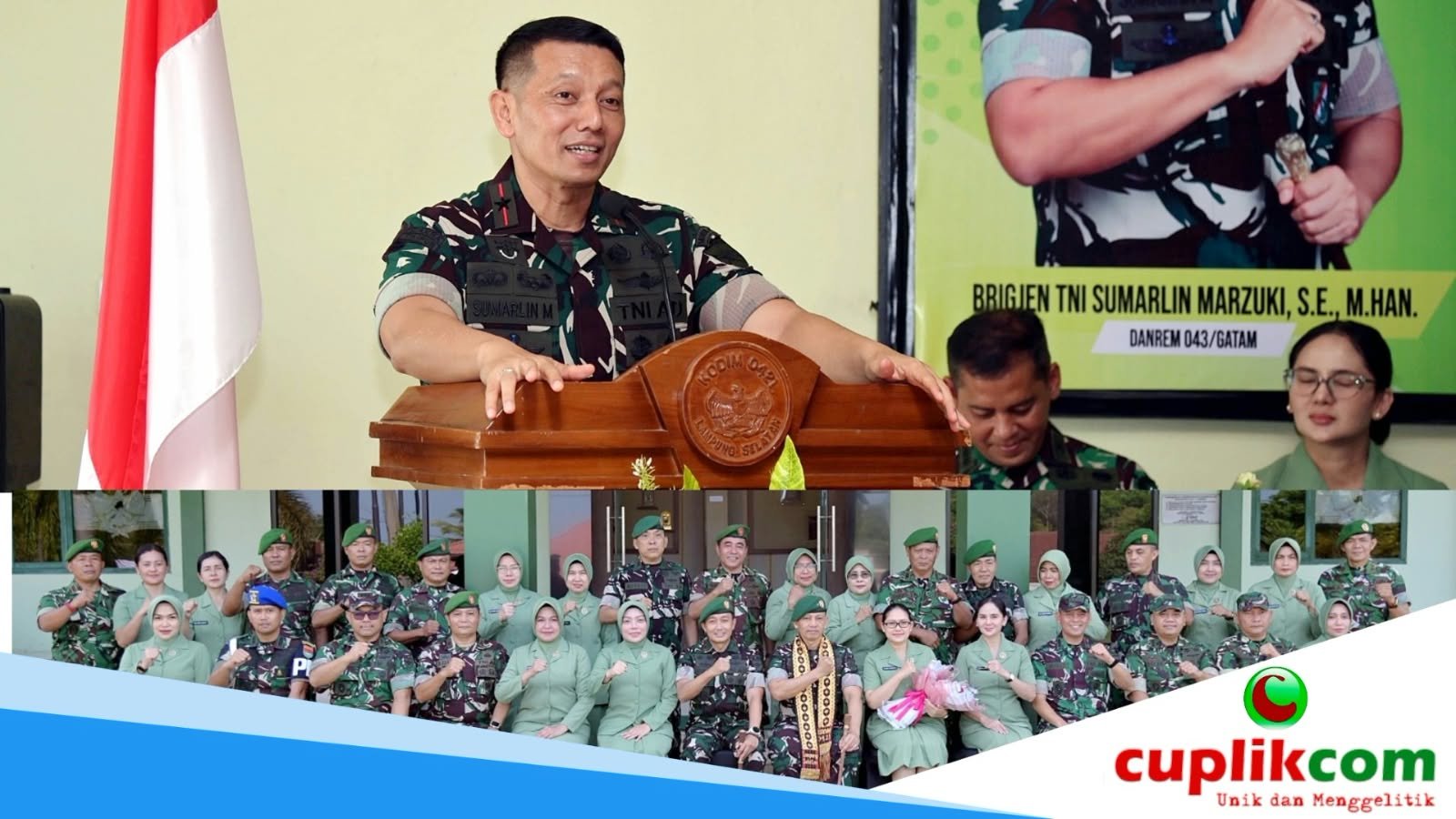 Kawal Program Pemerintah Hingga Ke Masyarakat, Danrem Minta Prajurit Kenali Potensi Lampung Selatan