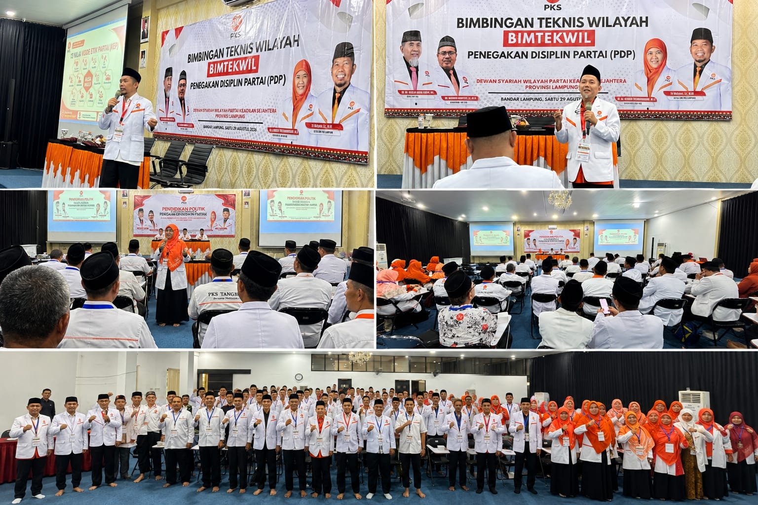 DSW PKS Lampung Gelar Bimtekwil PDP, Tegaskan Zero Case Lewat Budaya Disiplin