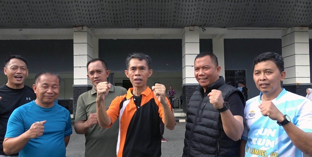 Pemkab Lampung Selatan Buka Ruang Olahraga Bersama Di GWH, Ajak Warga Bangun Kebiasaan Hidup Sehat