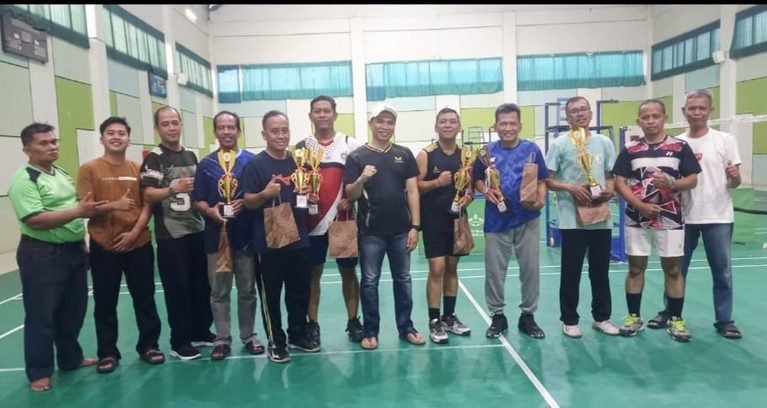 PB Raden Intan Gelar Turnamen Badminton Semarakkan HUT Ke-81 RI